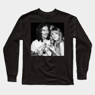 George Harrison and Stevie Nicks, 1978. Long Sleeve T-Shirt